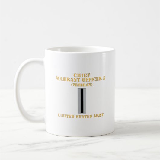 Armee - Offizier mit Hauptbefehl 5 - CW05 - Vetera Kaffeetasse (Links)