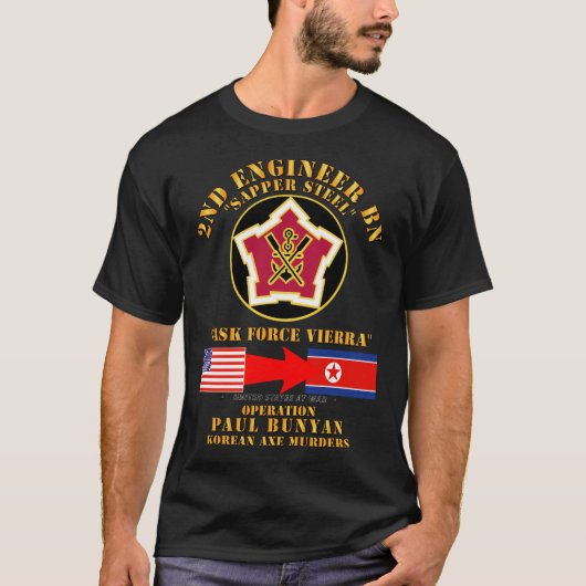 Armee - Operation Paul Bunyan - 2. Engin T-Shirt (Vorderseite)