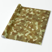 Armee-Packpapier Geschenkpapier (Ungerollt)