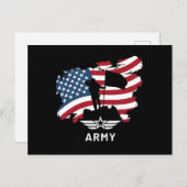 Armee Postkarte (Vorne/Hinten)