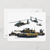 Armee Postkarte (Vorne/Hinten)