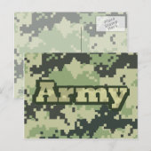 Armee Postkarte (Vorne/Hinten)