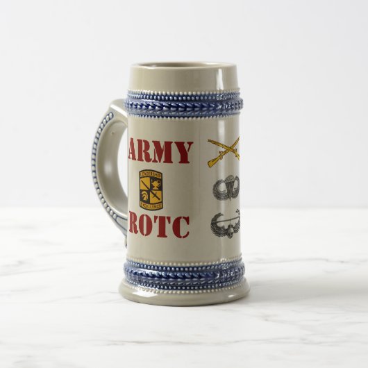 Armee ROTC Bierglas (Vorderseite Links)