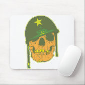 Armee-Schädel Mousepad (Mit Mouse)