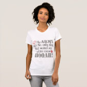 Armee-Schrei HOOAH T-Shirt (Vorne ganz)