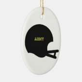 Armee-schwarze Ritter-Vintages Keramikornament (Rechts)