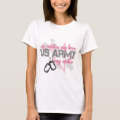 Armee-Schwester-Stern T-Shirt (Vorderseite)