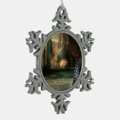 Armee - Semper Fi Schneeflocken Zinn-Ornament (Links)
