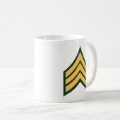Armee - Sergeant E-5 (SGT) Kaffeetasse (VorderseiteRechts)