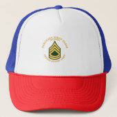 Armee - Sergeant First Class - SFC - Remüde - flac Truckerkappe (Vorderseite)