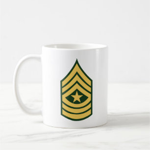 Armee - Sergeant Major E-9 (SGM) Kaffeetasse