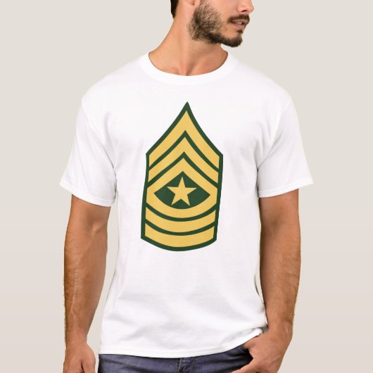Armee - Sergeant Major E-9 (SGM) T-Shirt (Vorderseite)