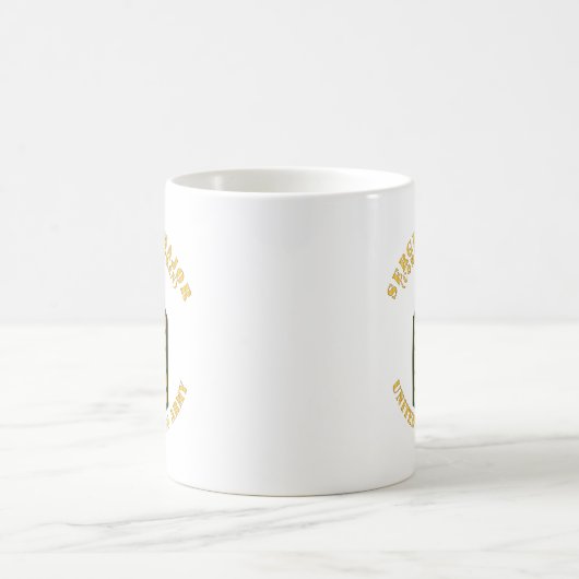 Armee - Sergeant Major - SGM - Kriegsveteran Kaffeetasse (Mittel)