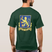 Armee-Sicherheitsbüro-Schulungszentrum und Schule T-Shirt (Rückseite)