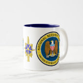 Armee-Sicherheitsbüro - Vietnam-Veteran Zweifarbige Tasse (VorderseiteRechts)