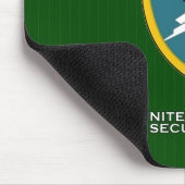 Armee-Sicherheitsbüroschulterflecken Mousepad (Ecke)