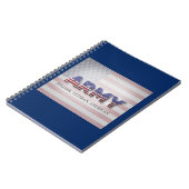 Armee "Soldat, Veteran, Amerikaner" Notizblock (Linke Seite)
