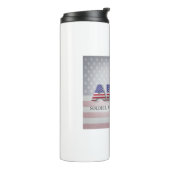 Armee "Soldat, Veteran, Amerikaner" Thermosbecher (Nach links gedreht)