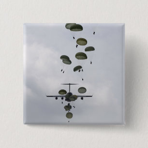 Armee-Soldaten springen von Wechselstrom - 17 Button