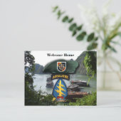Armee Spezialeinheiten grüne Berets vietnam Krieg Postkarte (Stehend Vorderseite)