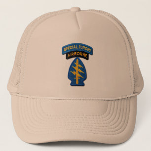 Armee Spezialstreitkräfte grüne Berets SFG Veteran Truckerkappe