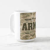 ARMEE STARK KAFFEETASSE (Vorderseite Links)