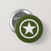 Armee-Stern Button (Vorne & Hinten)