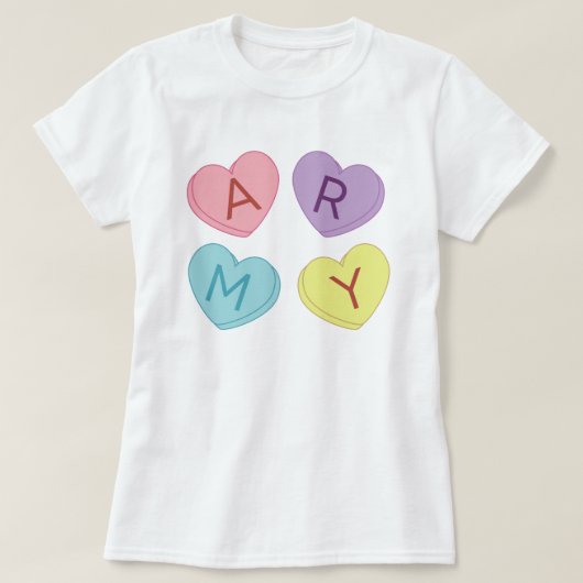 Armee Sweettarts T-Shirt (Design vorne)