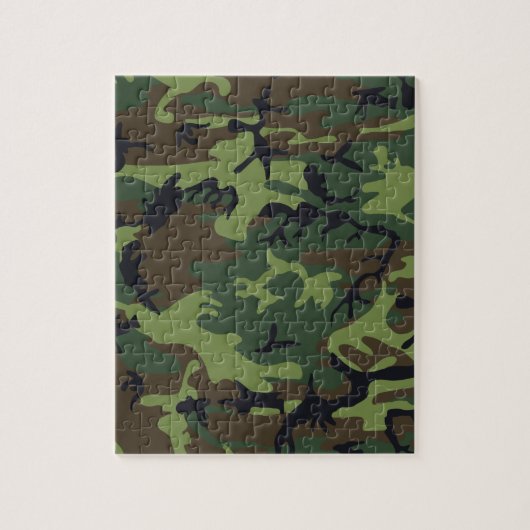 Armee-Tarnung Puzzle (Vertikal)