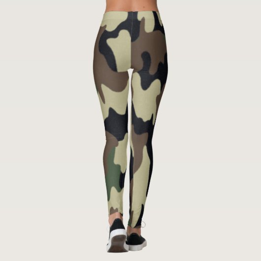 Armee-Tarnungs-Leggings Leggings (Rückseite)