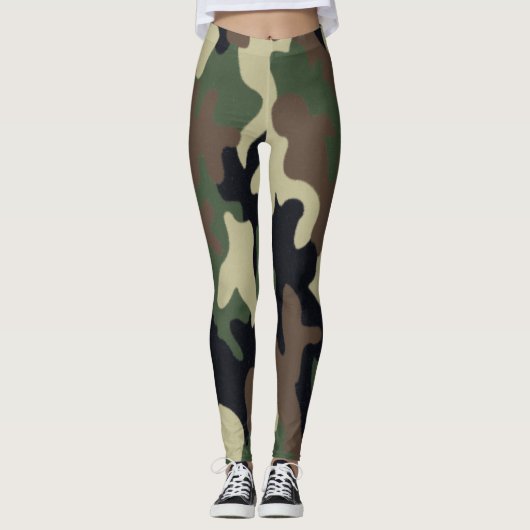 Armee-Tarnungs-Leggings Leggings (Vorderseite)