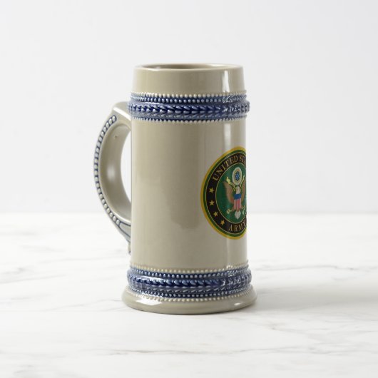 Armee-Tasse Bierglas (Vorderseite Links)