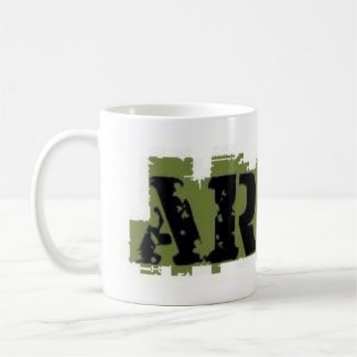 ARMEE-TASSEN-GRÜN UND SCHWARZES KAFFEETASSE