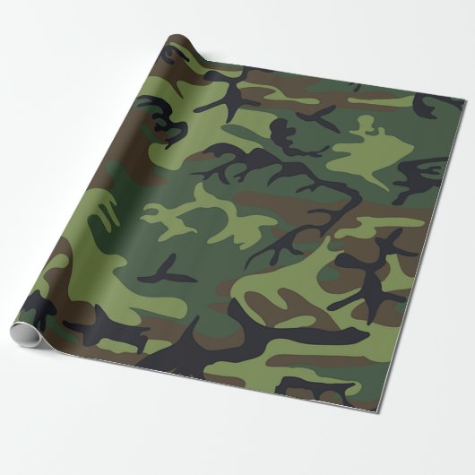 Armee-Thema Geschenkpapier (Ungerollt)