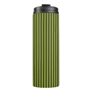 Armee themed gestreiftes Muster Thermosbecher