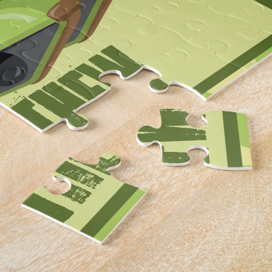 Armee-Typ-personalisiertes Puzzlespiel Puzzle (Seite)