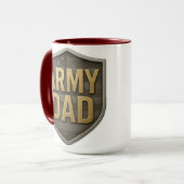 Armee-Vater Tasse (Vorderseite Links)