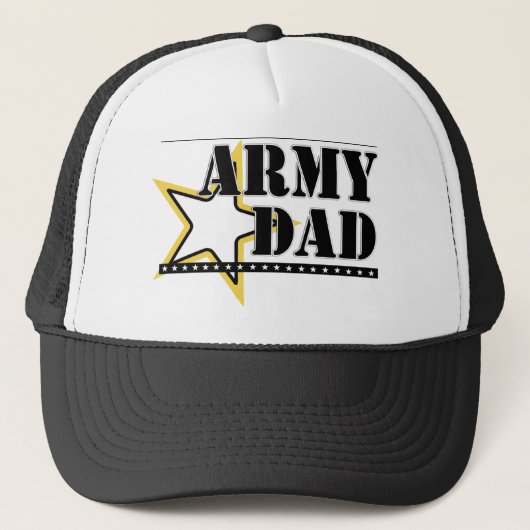 Armee-Vater Truckerkappe (Vorderseite)