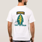 Armee-Veteran - besondere Kräfte T-Shirt (Rückseite)