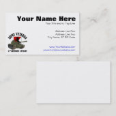 Armee-Veteran - M-48 Visitenkarte (Vorne/Hinten)