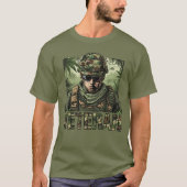 Armee Veteran Tarnung T-Shirt (Vorderseite)