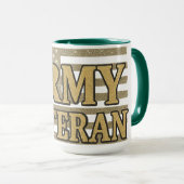 Armee Veteran Tasse (VorderseiteRechts)