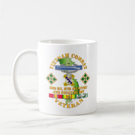 Armee - Vietnam Combat Infantry Veteran w 3. Bn 8 Kaffeetasse