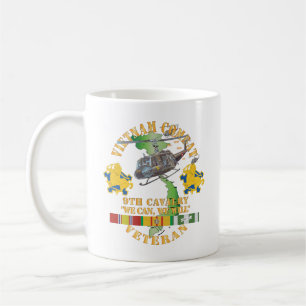 Armee - Vietnam Combat Kavallerie Veteran W 9th Ca Kaffeetasse