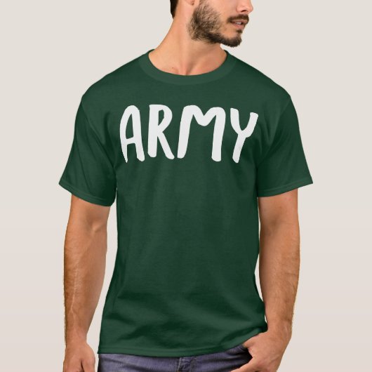 Armee Vintage Junge T-Shirt (Vorderseite)