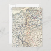 Armee von Cumberland Postkarte (Vorne/Hinten)