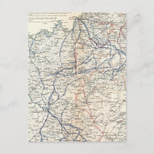 Armee von Cumberland Postkarte (Vorderseite)