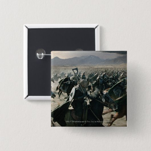 Armee von Rohan Button (Vorne & Hinten)