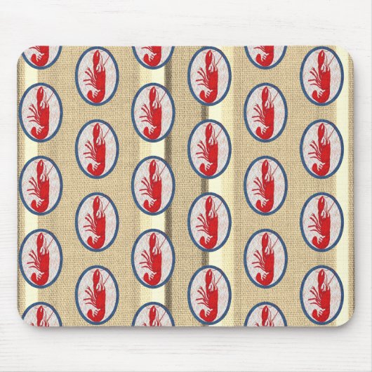 Armee von Spiny Rock Lobster Mousepad (Vorne)