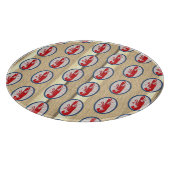 Armee von Spiny Rock Lobster Schneidebrett (Ecke)